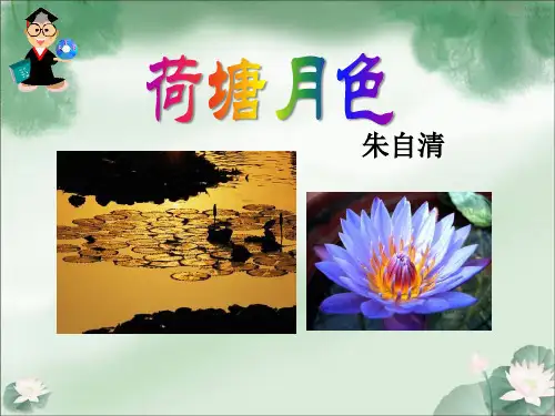 《荷塘月色》(完美版)PPT课件