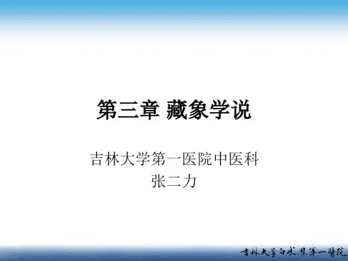 中医学-藏象学说-PPT课件