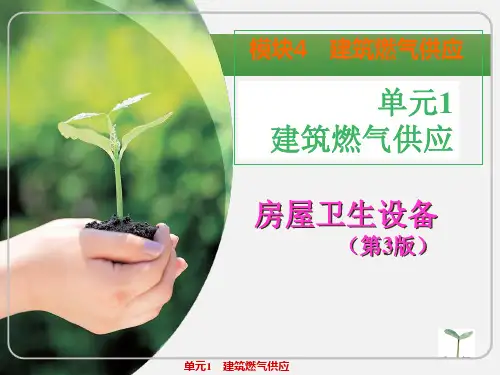 房屋卫生设备课件——建筑燃气供应