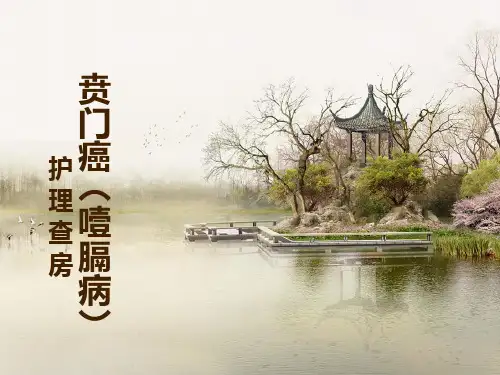 胃贲门癌护理查房