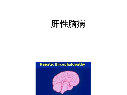 内科学教学课件：肝性脑病