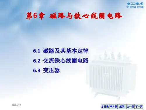 磁路与铁心线圈电路全