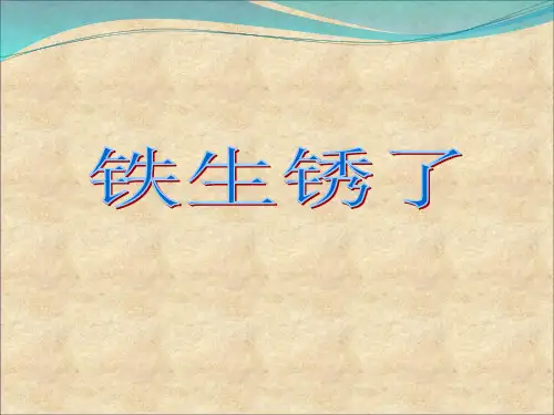 3.2铁钉生锈了 课件 .ppt
