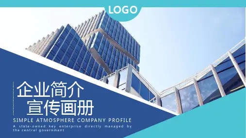 公司简介企业宣传画册PPT