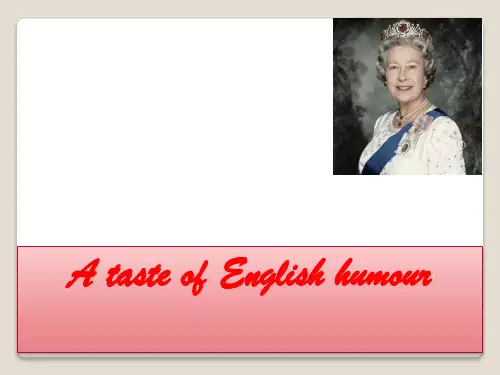 人教新课标版高中英语必修四： Unit 3《A taste of English humour》(8)(33)