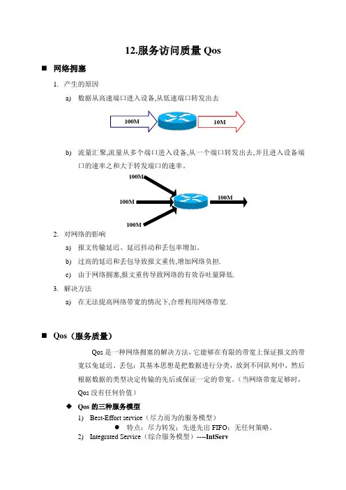 Qos配置笔记