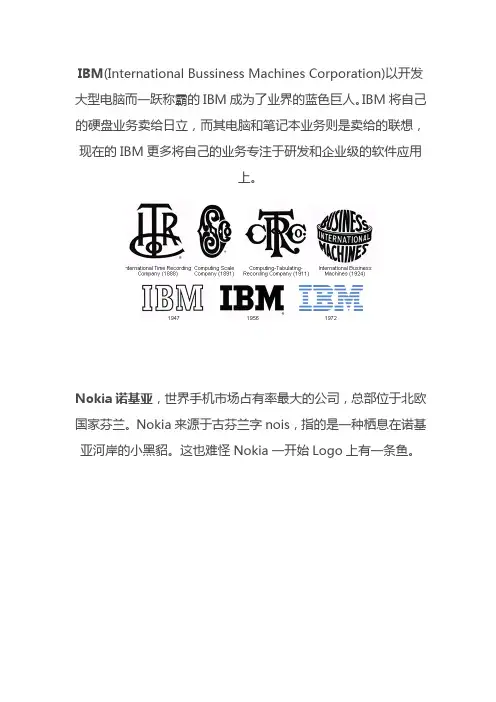 品牌LOGO的变迁