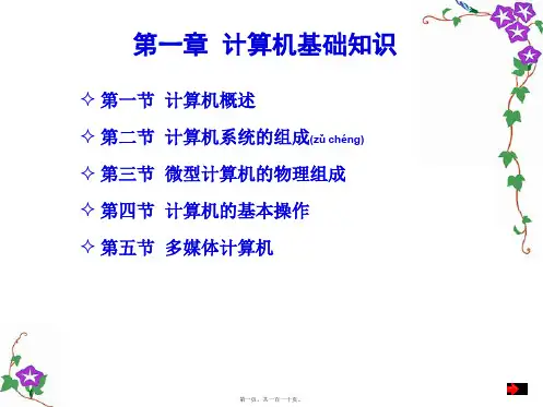 计算机基础及使用