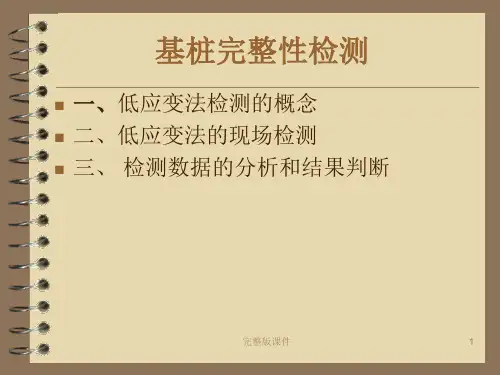 低应变检测图解ppt课件