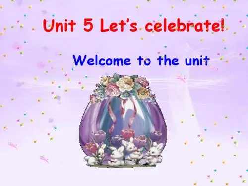 七年级上册(初一上学期,7A) Unit5 Let’s Welcome to the unit课件(共31张PPT)