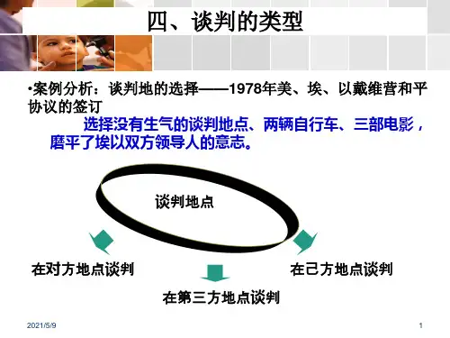 商务谈判案例