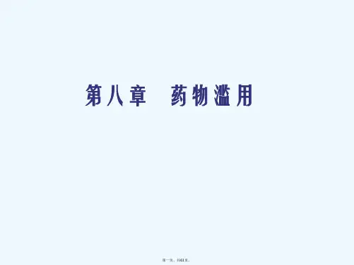 《药物滥用》PPT课件