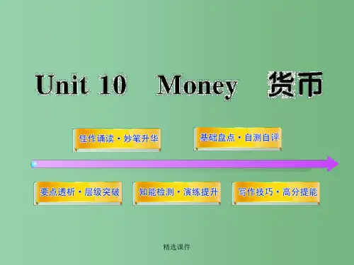 高中英语全程复习方略配套课件 Unit10《Money》 北师大版必修4 