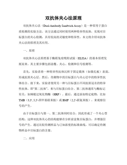双抗体夹心法原理