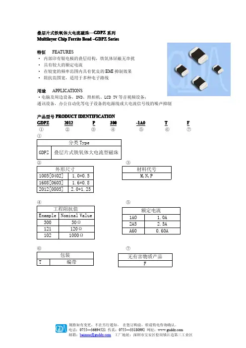 贴片磁珠