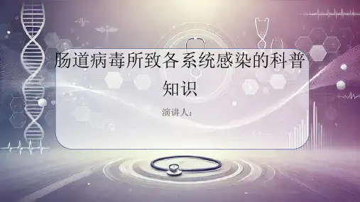 肠道病毒所致各系统感染的科普知识PPT