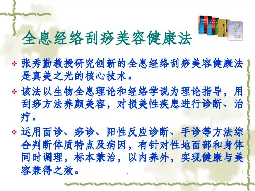 美容刮痧诊断