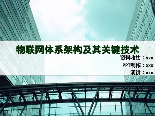 物联网技术与应用ppt