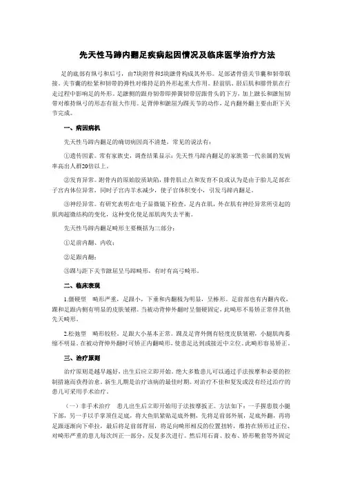 马蹄内翻足