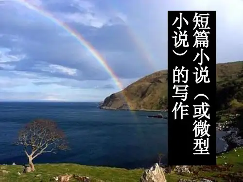 《小说写作指导》PPT课件