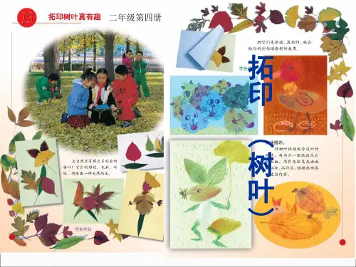 (六下)美术优秀课件-7用各种材料制版 ｜人美版 PPT(17页)