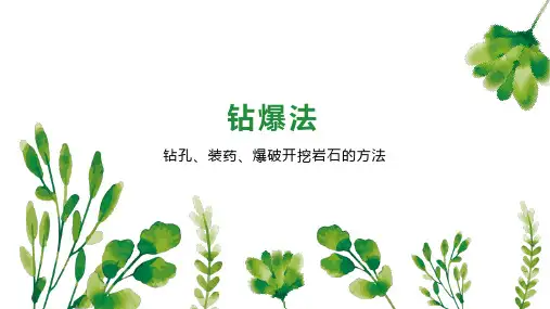 钻爆法   