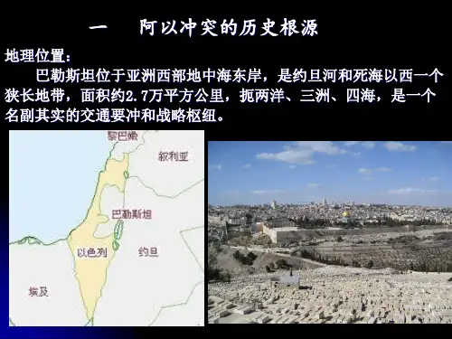 20世纪的世界阿以冲突的历史根源