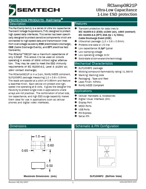 RCLAMP0821P中文资料