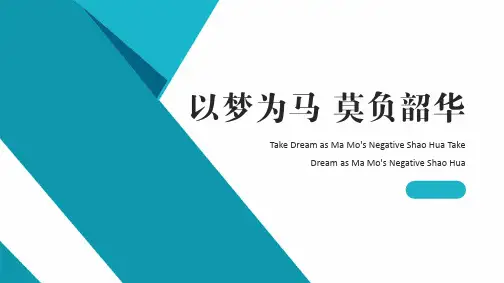 年终总结 PPT模板