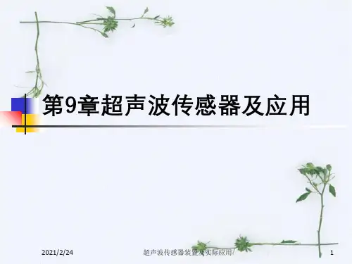 超声波传感器装置及实际应用