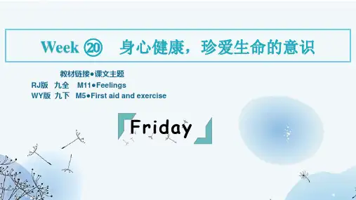 中考英语阅读复习Week20--Friday课件