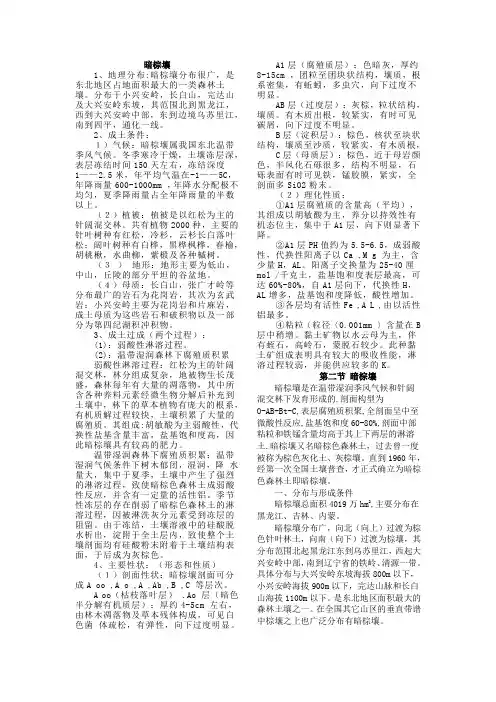 暗棕壤