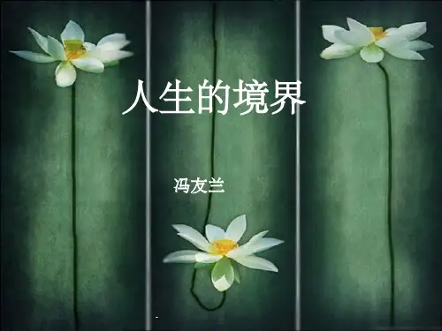 人生的境界ppt