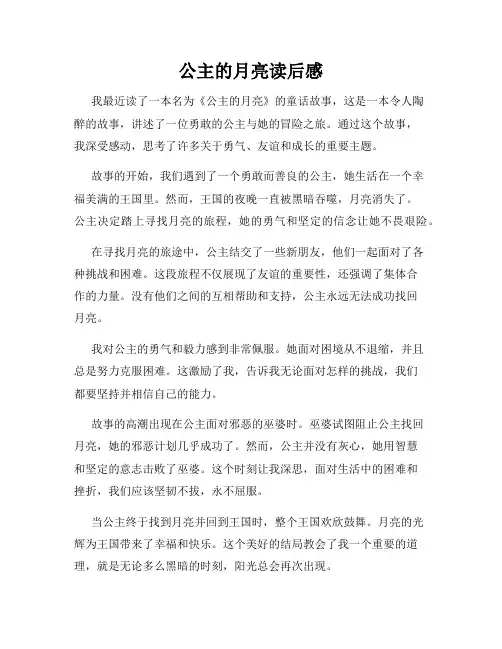 公主的月亮读后感