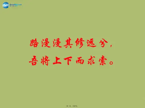 八年级语文下册 7《雷电颂》课件 新人教版
