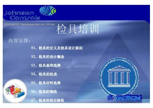 汽车内饰件检具培训PPT资料文档