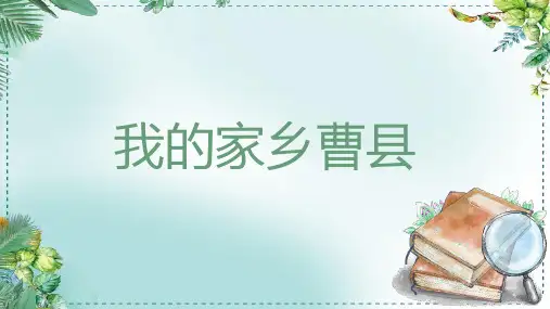 我的家乡曹县