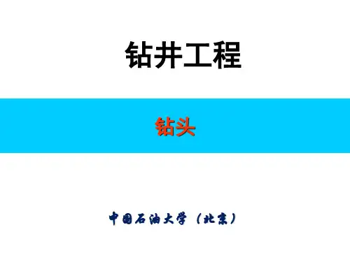 钻井工程-5-钻头