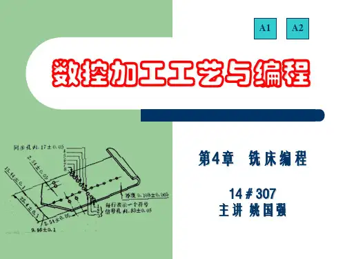 数控铣床的程序编制基础铣床编程教学课件PPT