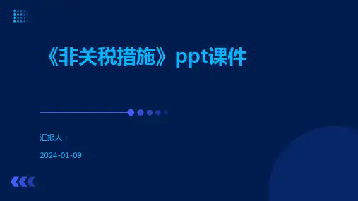 《非关税措施》ppt课件