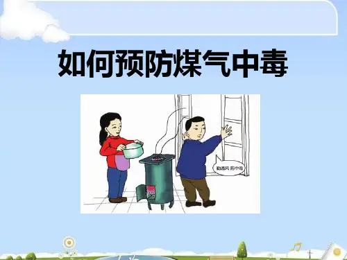 《如何预防煤气中毒》PPT