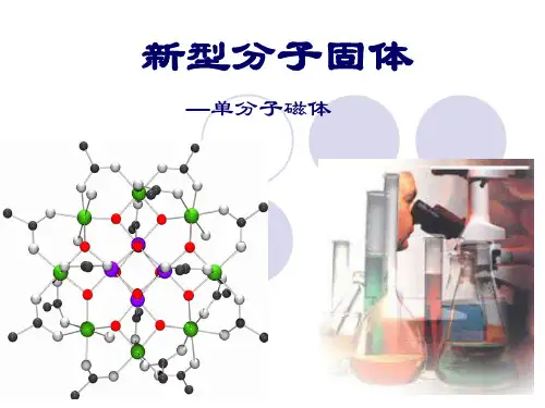 单分子磁体
