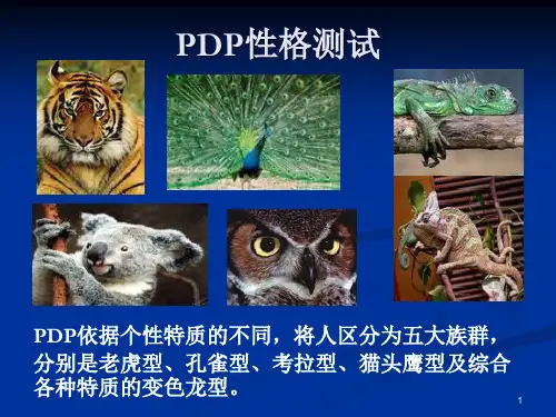 PDP性格测试老虎考拉孔雀猫头鹰变色龙