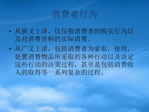 4网络消费者行为