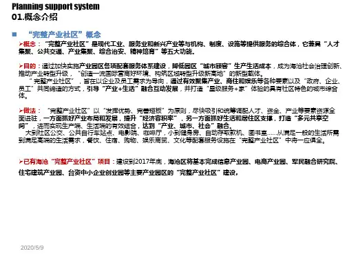 完整产业社区案例