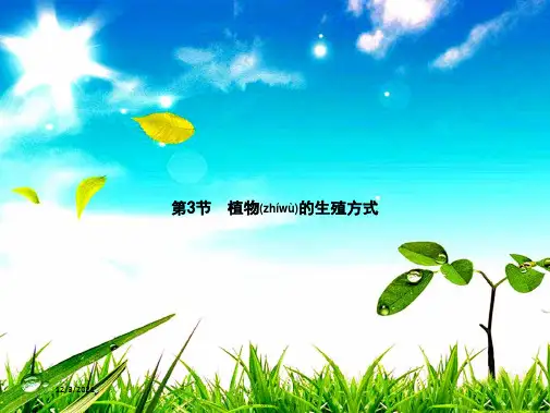 八年级生物上册 第六单元 第19章 第3节 植物的生殖方式课件上册生物课件