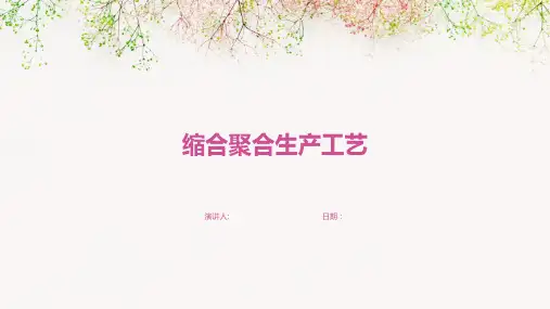 缩合聚合生产工艺