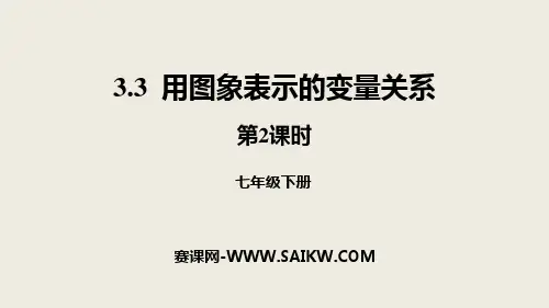 北师大版七年级数学下册《2用图象表示变量关系》PPT课件