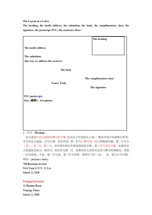 letter writing