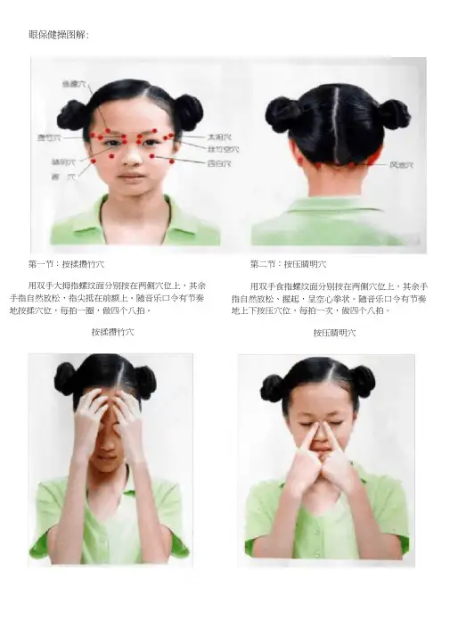 小学眼保健操图解